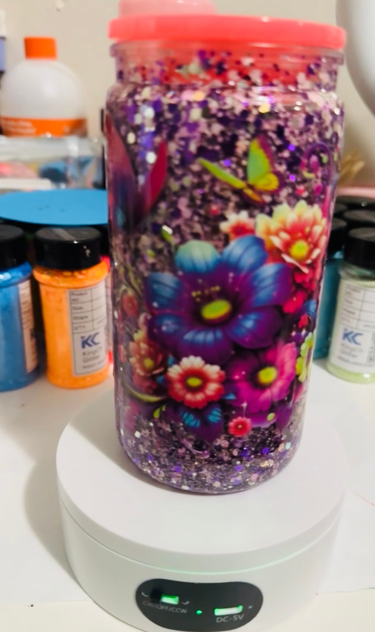 16 oz Glass Snow Globe