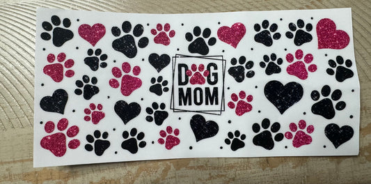 #55- Dog Mom Pink