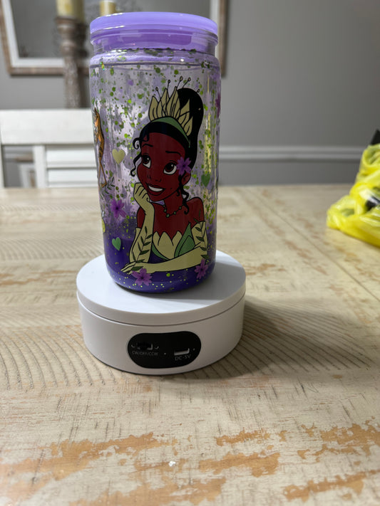 Princess Tiana Acrylic Snow Globe)